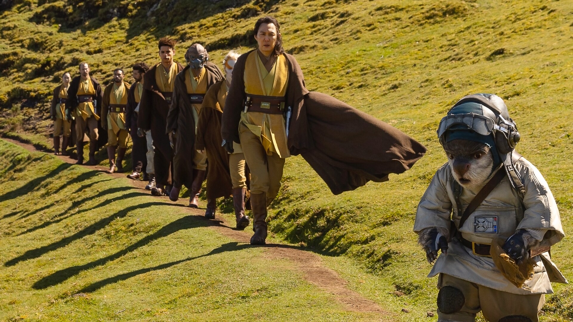 Les Jedi et Bazil sur Khofar dans The Acolyte, épisode 4